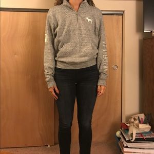 Victoria Secret Pink 1/4 zip